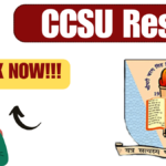 CCSU Result 2025 OUT: Download UG/PG Odd Semester Marksheets at ccsuniversity.ac.in