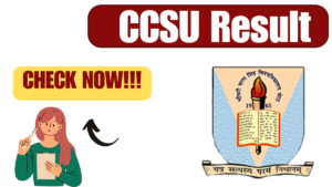 CCSU Result 2025 OUT: Download UG/PG Odd Semester Marksheets at ccsuniversity.ac.in