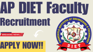 Andhra Pradesh DIET Faculty Recruitment 2025: Apply Online by April 10