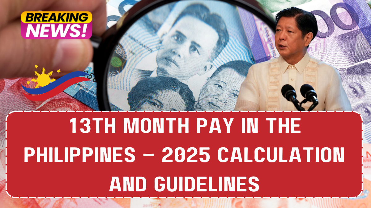 13th Month Pay in the Philippines – 2025 Calculation and Guidelines