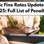 Traffic Fine Rates Updated for 2025: Full List of Penalties