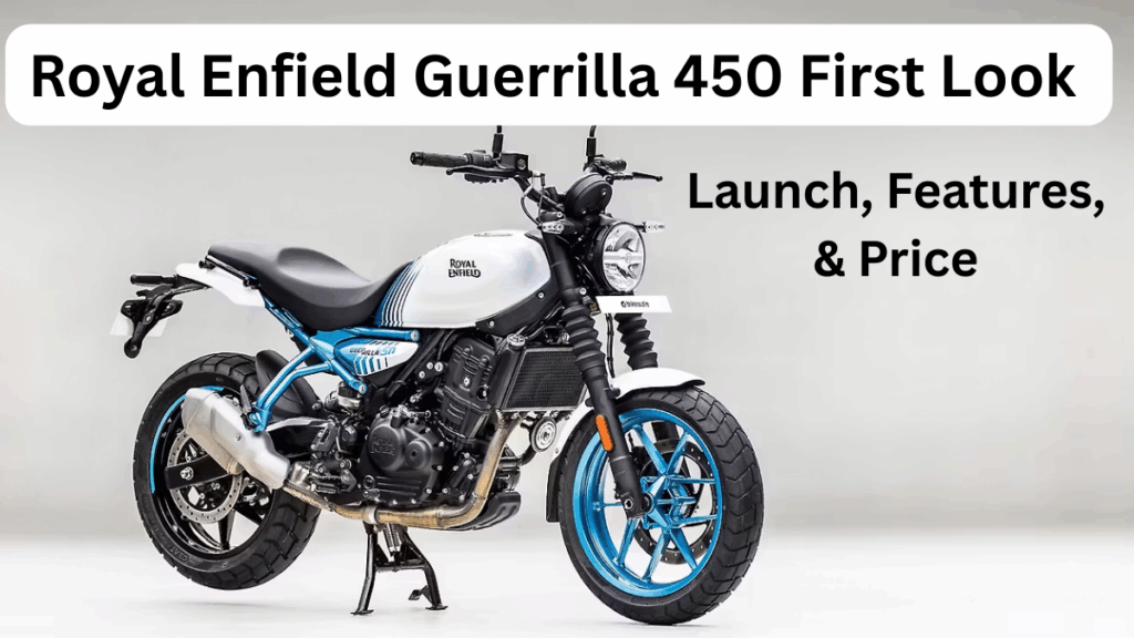 Royal Enfield Guerrilla 450 First Look – Launch, Features, and Expected Price