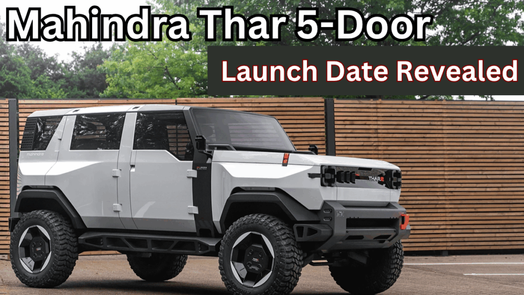 Mahindra Thar 5-Door Launch Date & Spy Shots – What We Know So Far